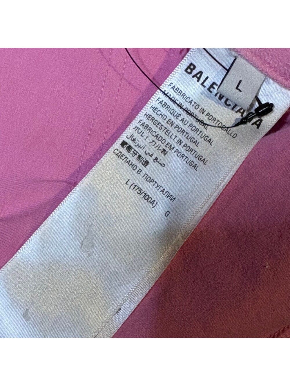 Balenciaga 2024 Nologo Women Sz M/L Long Sleeve Graphic Tee - Picture 8 of 9